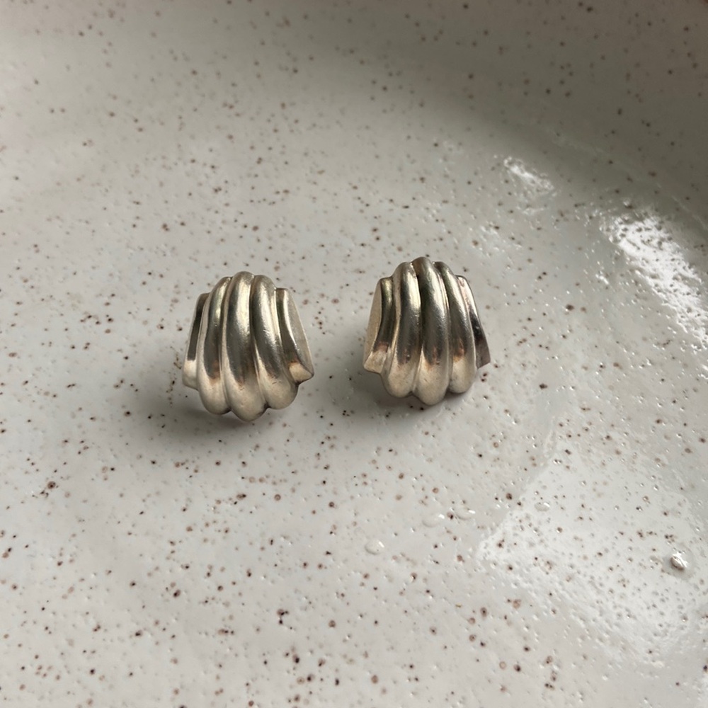 Vintage Silver Deco Posts